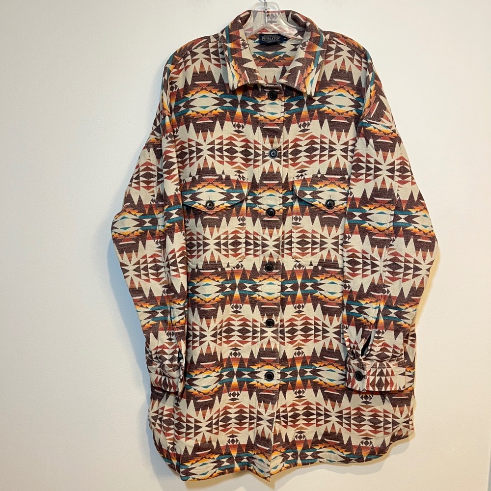 Pendleton Oversized Doublesoft Shirt Jacket Shack… - image 3